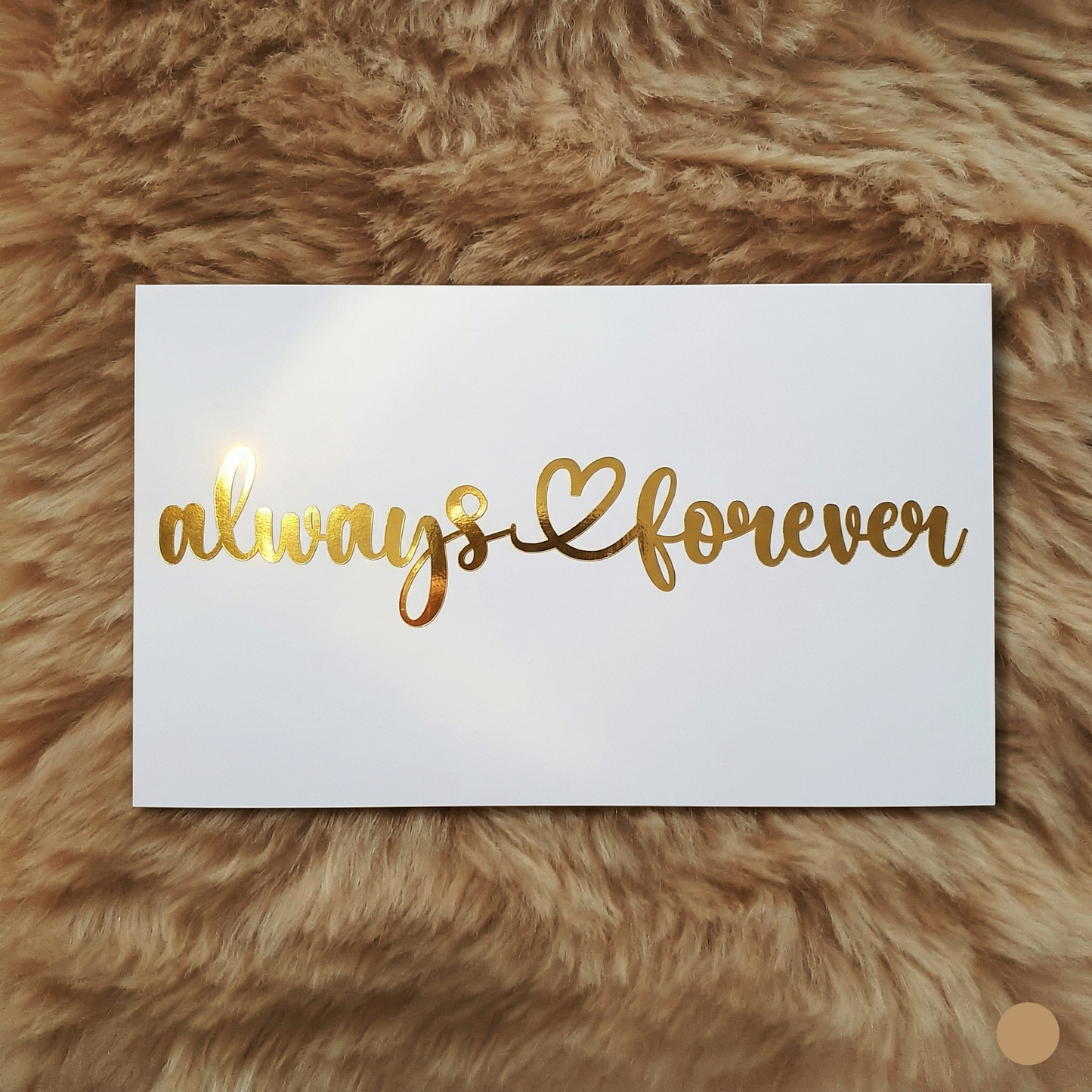 always forever vinyl sticker