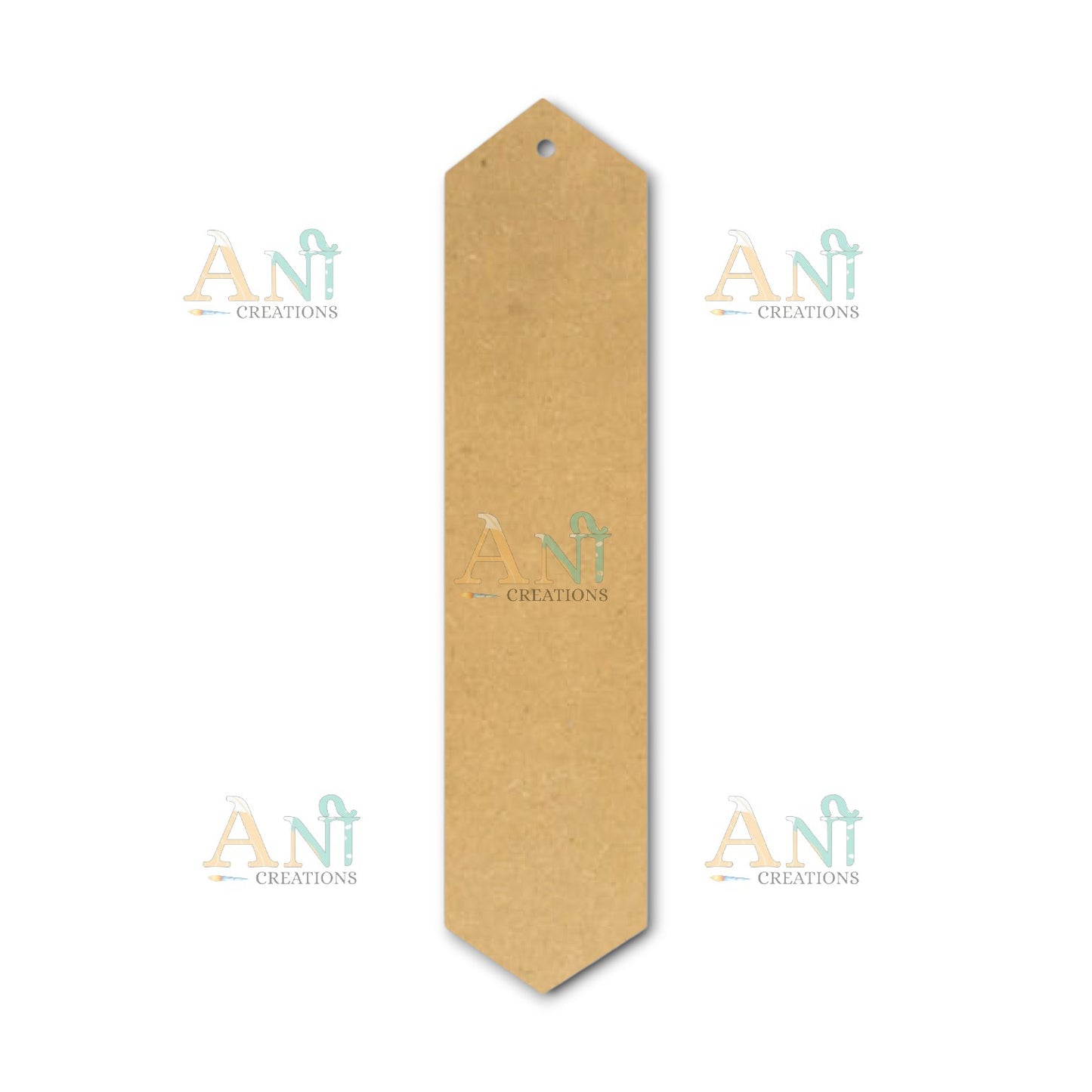 MDF Plain Bookmark 10