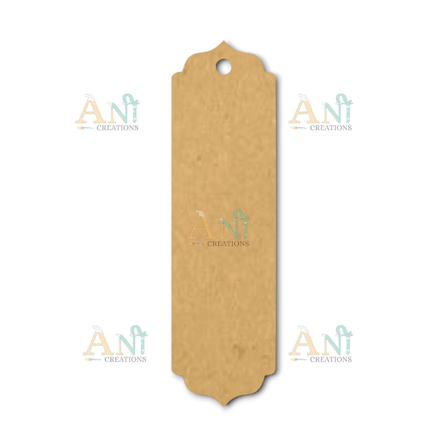 MDF Plain Bookmark 05