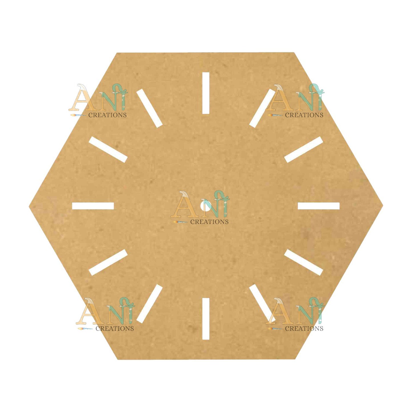 MDF clock cutout 4