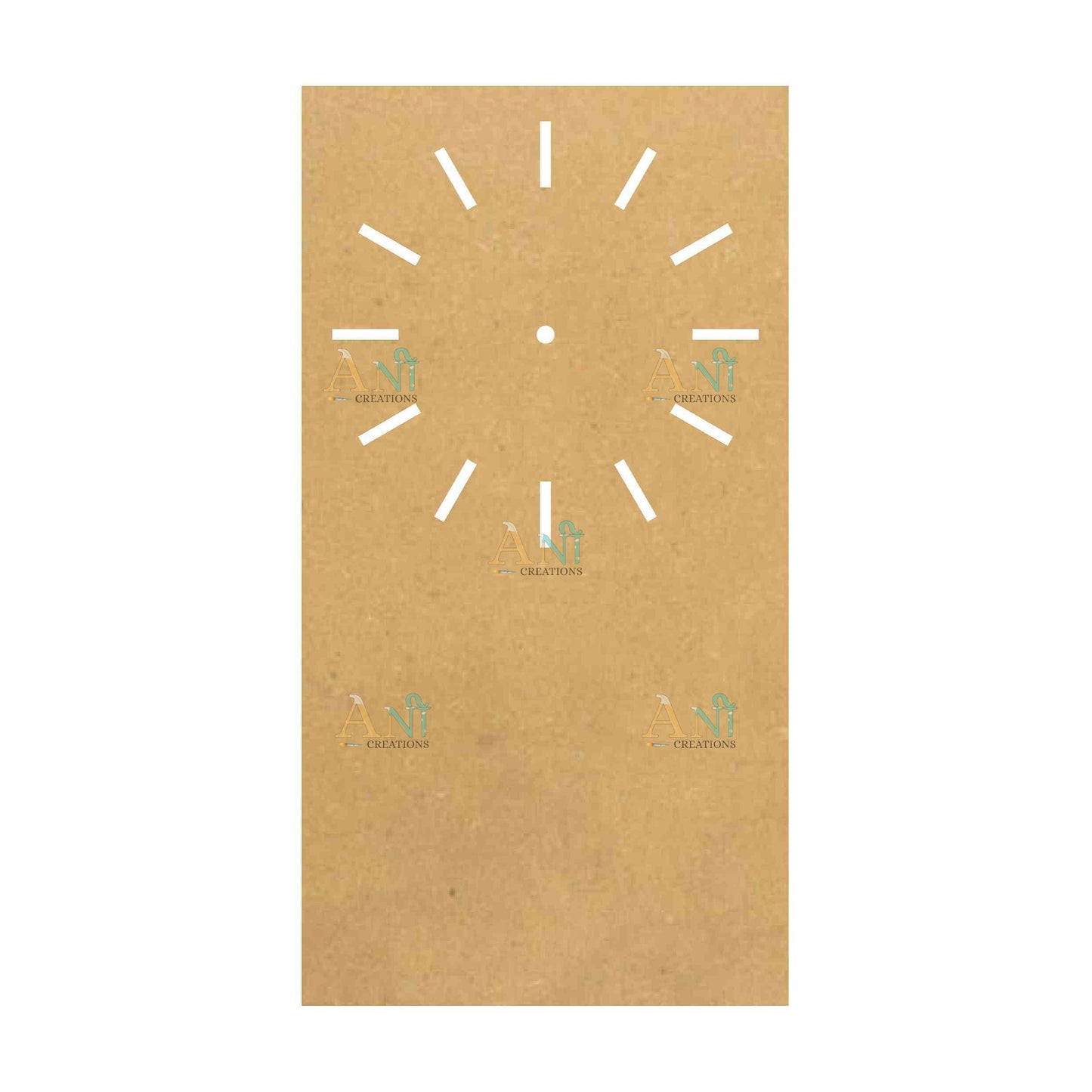 MDF clock cutout 6