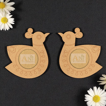 MdF Premarked Peacock T-Light Holder