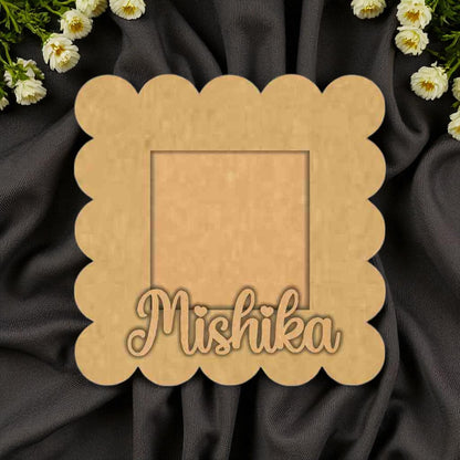 Kids name Photo Frame 2  MDF Cutout