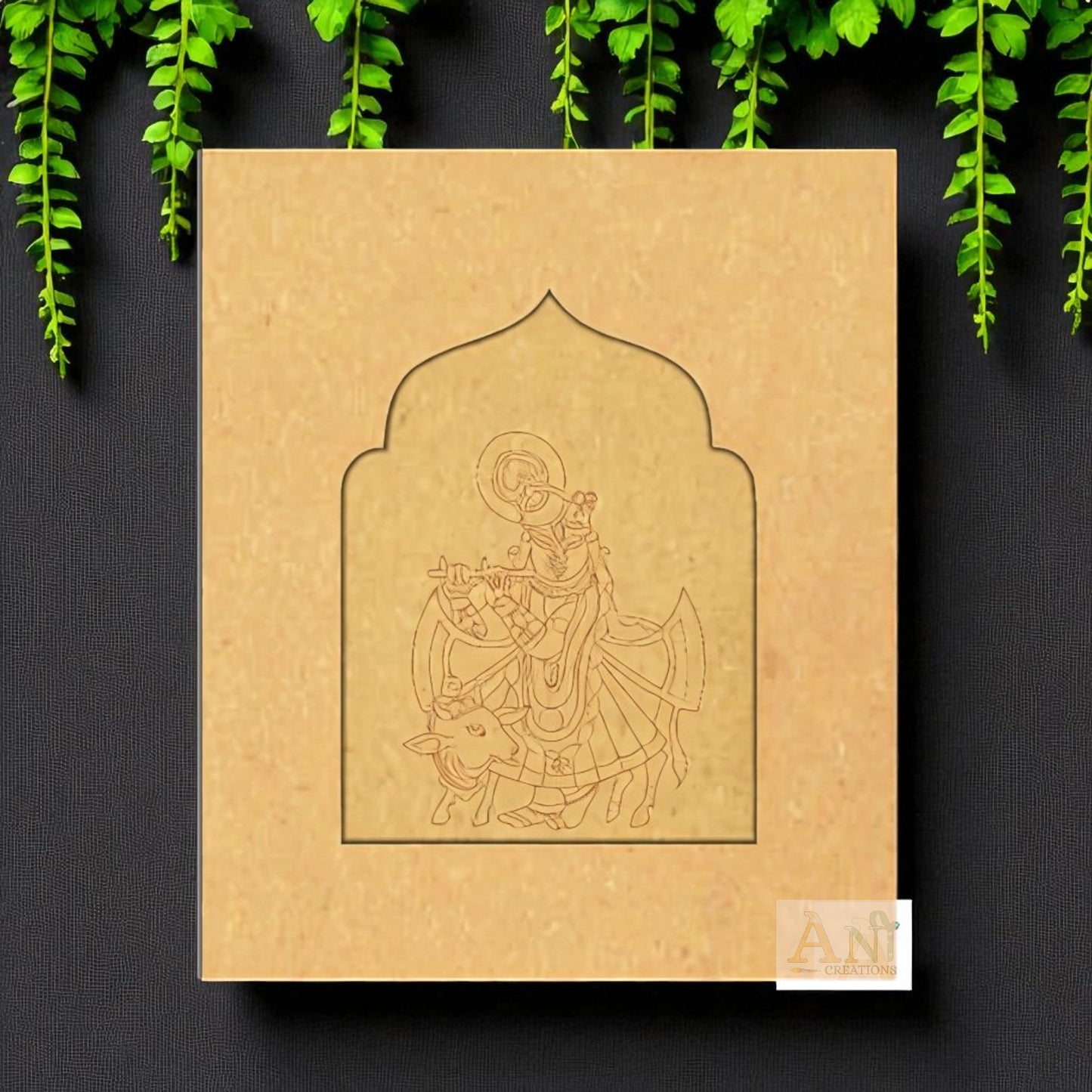 Jharokha premarked shreenath ji 2 MDF