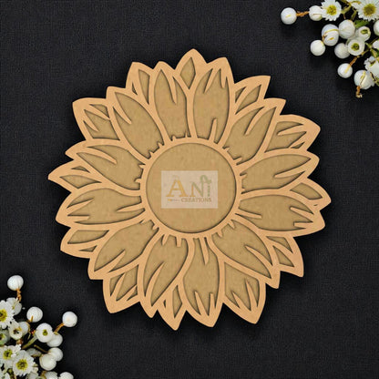 MDF Suryamukhi T-Light Holder