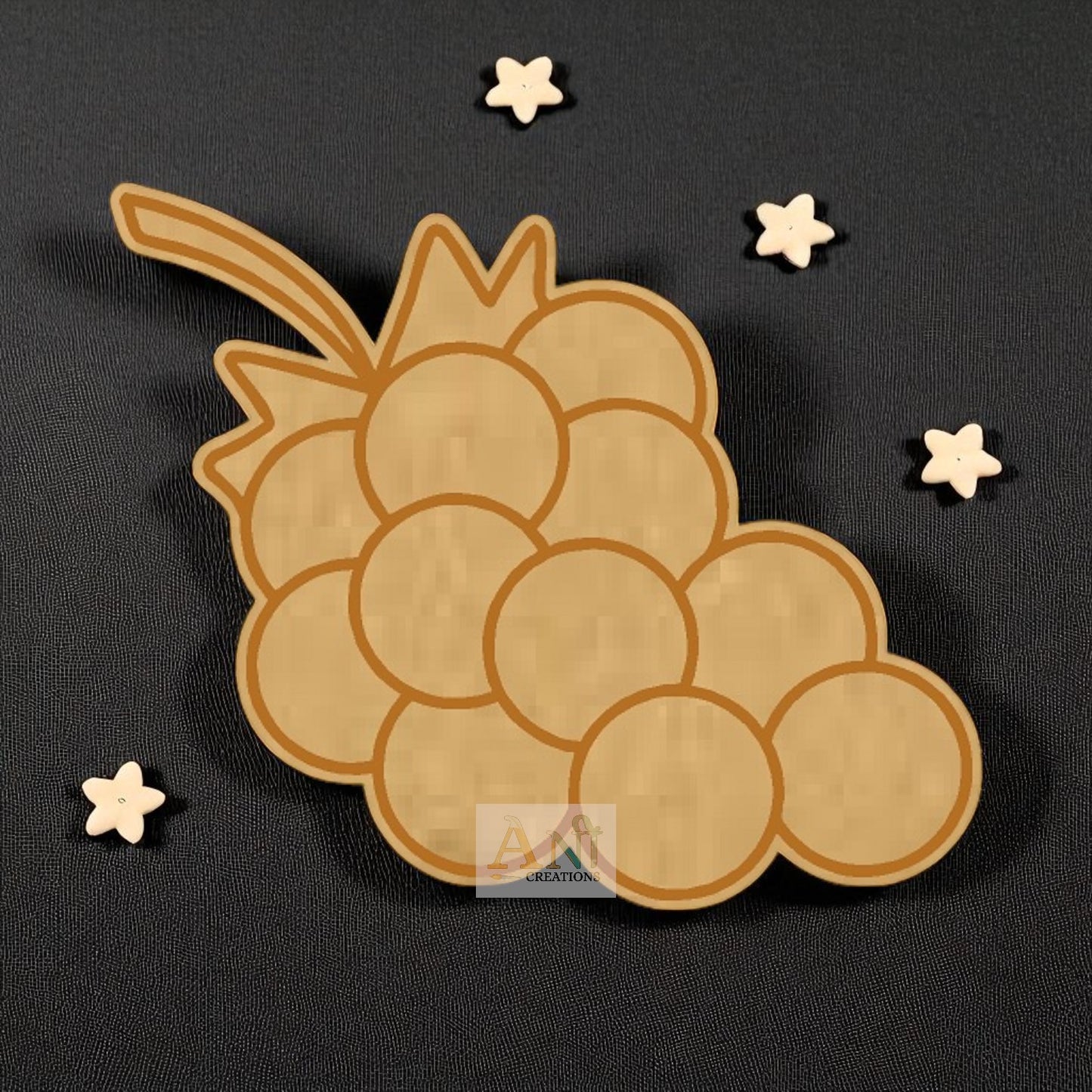 Grapes 3 MDF Cutout