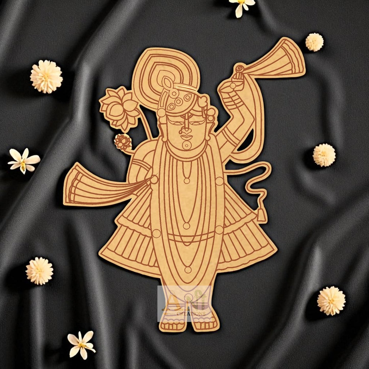 Shreenath ji 2 MDF Cutout
