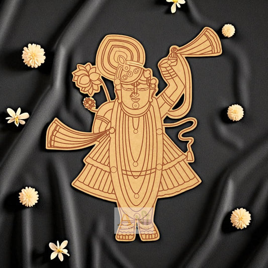 Shreenath ji 2 MDF Cutout