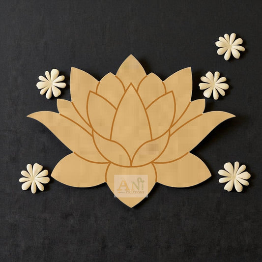 Lotus 3 MDF Cutout