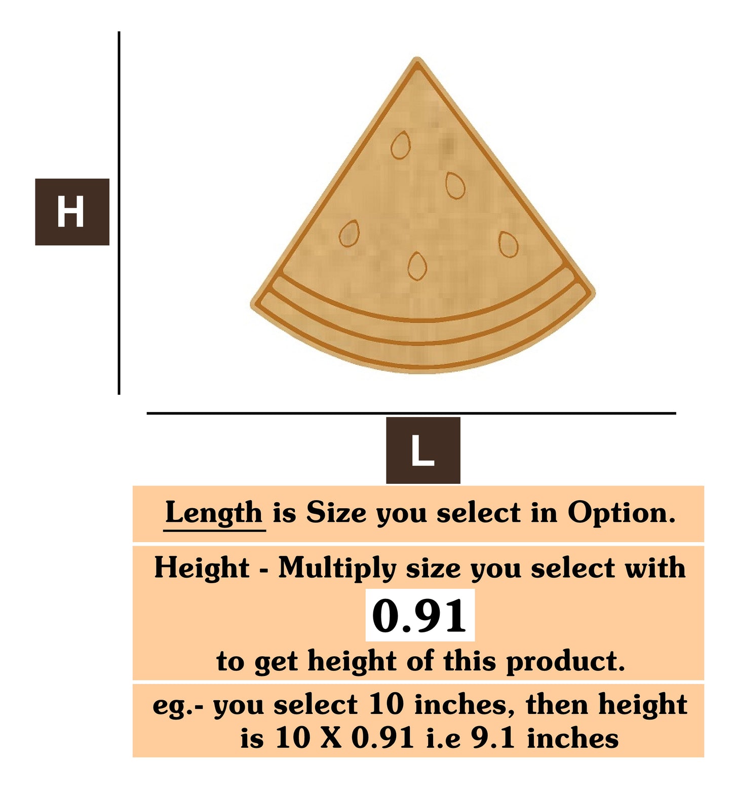 Watermelon 2 MDF Cutout