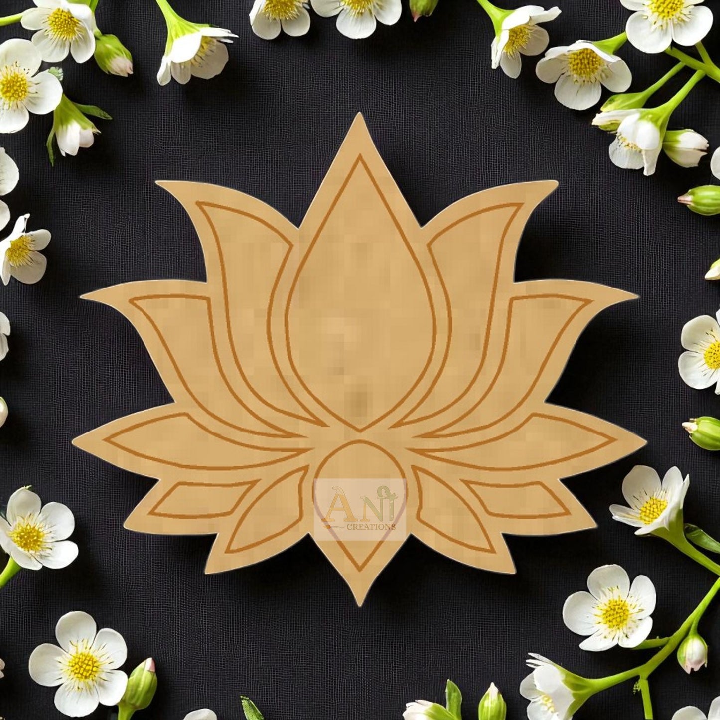 Lotus 2 MDF Cutout