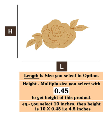 Rose MDF Cutout 1
