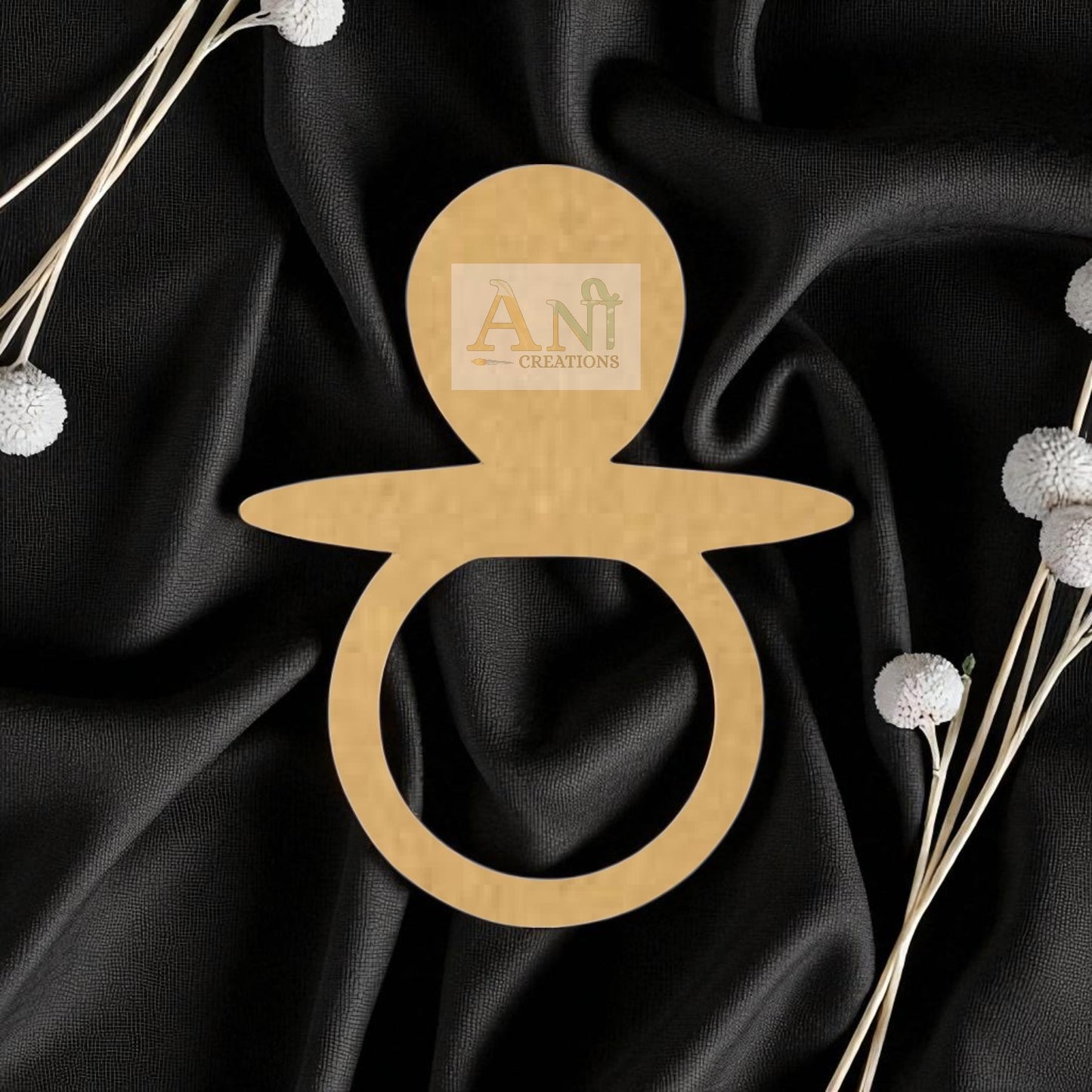 Baby Teether 2  MDF Cutout