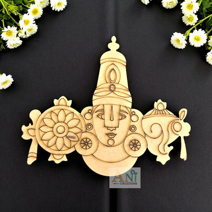 Tirupati Balaji 1 MDF Cutout