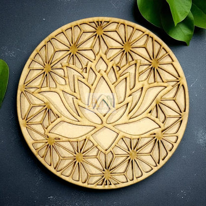 MDF Double Layer Rangoli Base 26