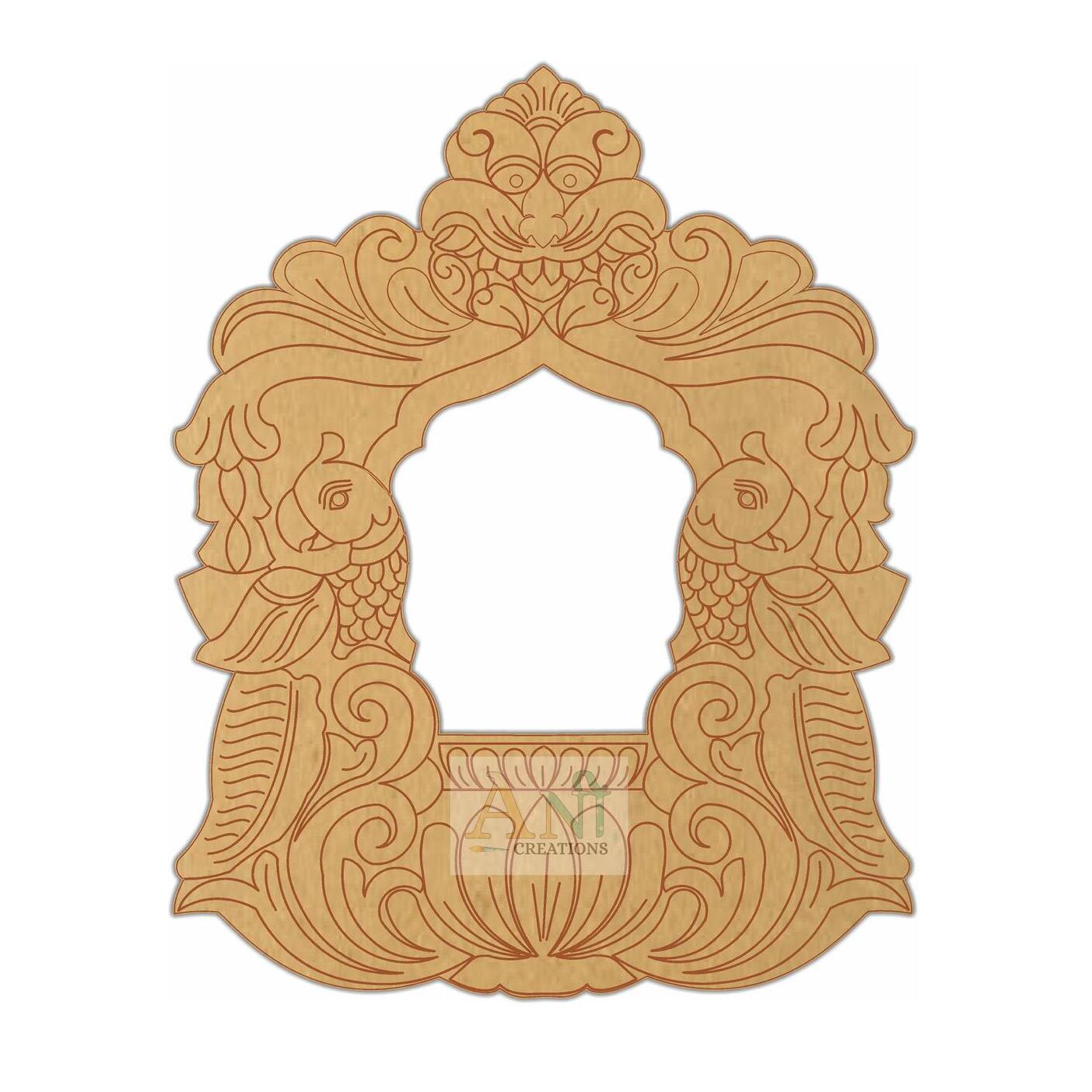 Mehrab Pre Marked MDF Design 1