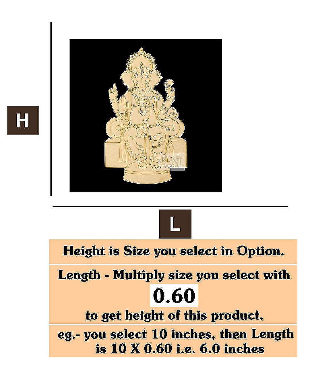 Ganpati ji  MDF Cutout