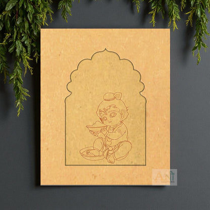 Jharokha premarked Bal krishna MDF