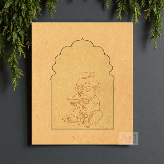 Jharokha premarked Bal krishna MDF