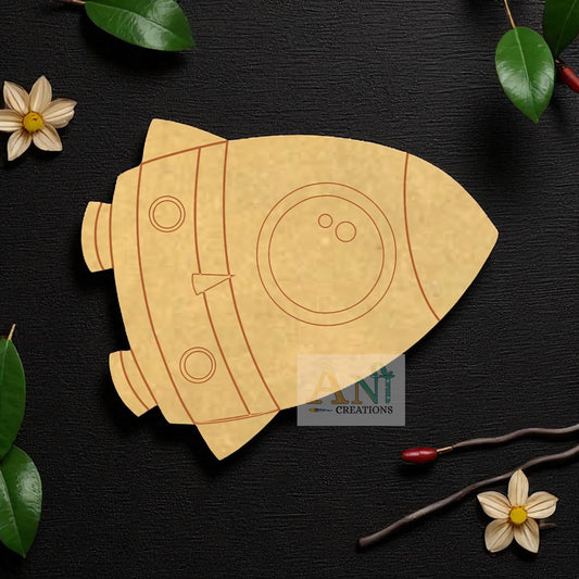 Spaceship MDF Cutout