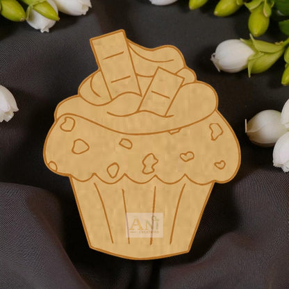 Cupcake  2 MDF Cutout