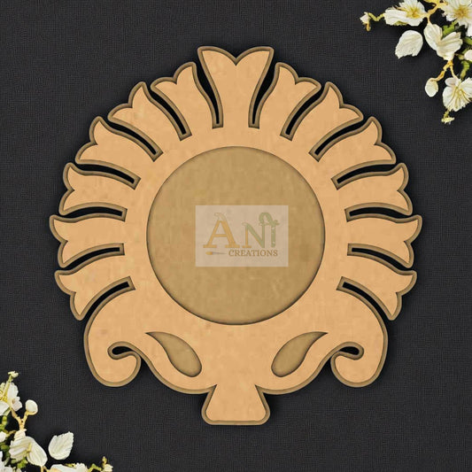 MDF Paithani T-Light Holder