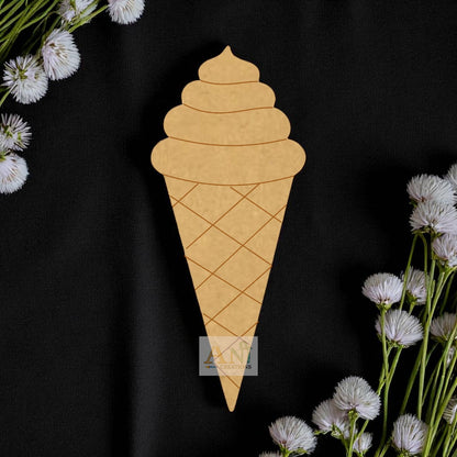 Ice-cream Cone 1 MDF Cutout