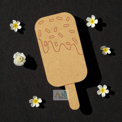 Ice-cream Cone 2 MDF Cutout