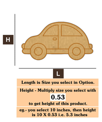 Car 2 MDF Cutout