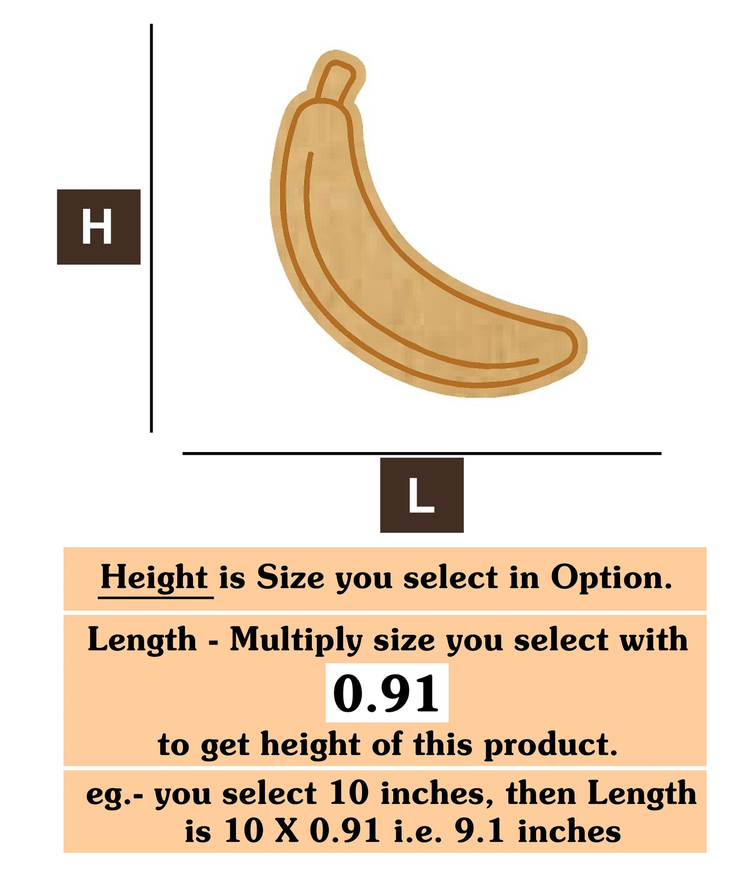 Banana 2 MDF cutout