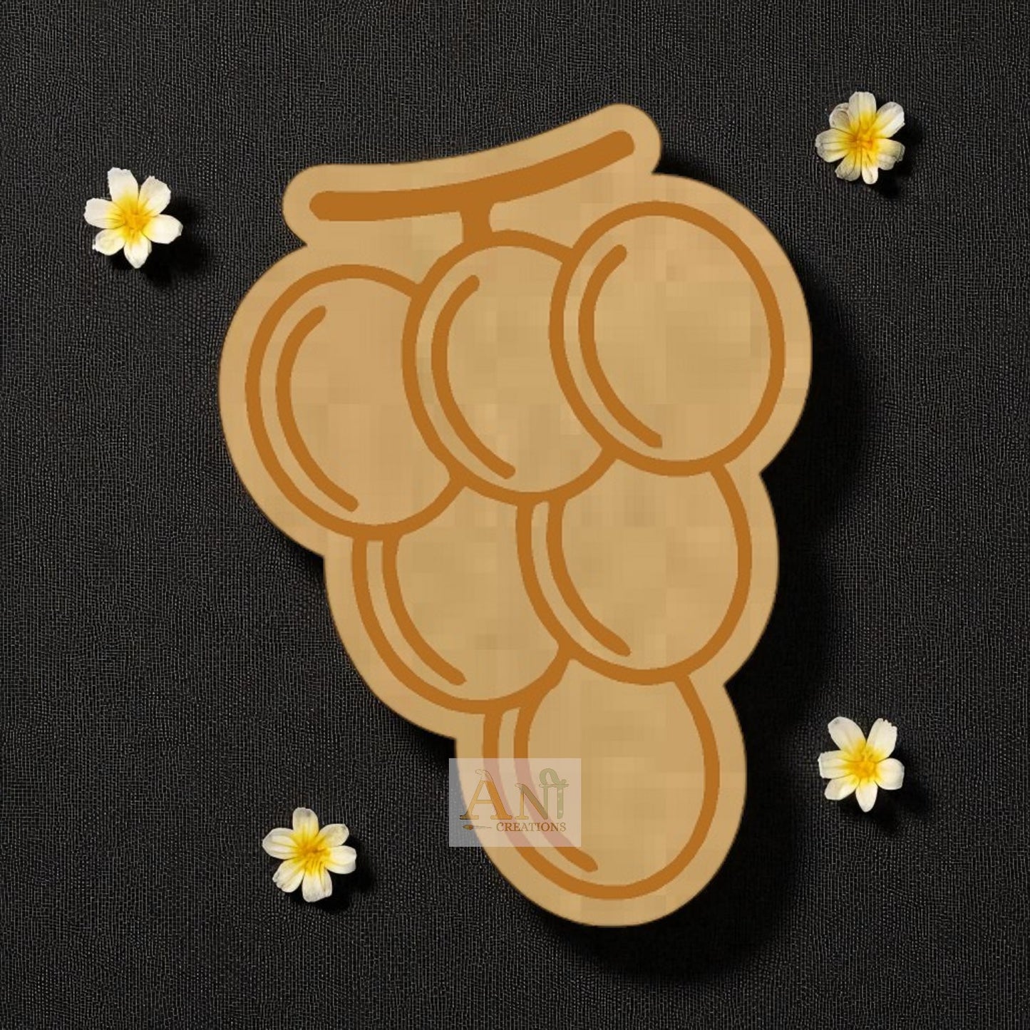 Grapes 1 MDF Cutout