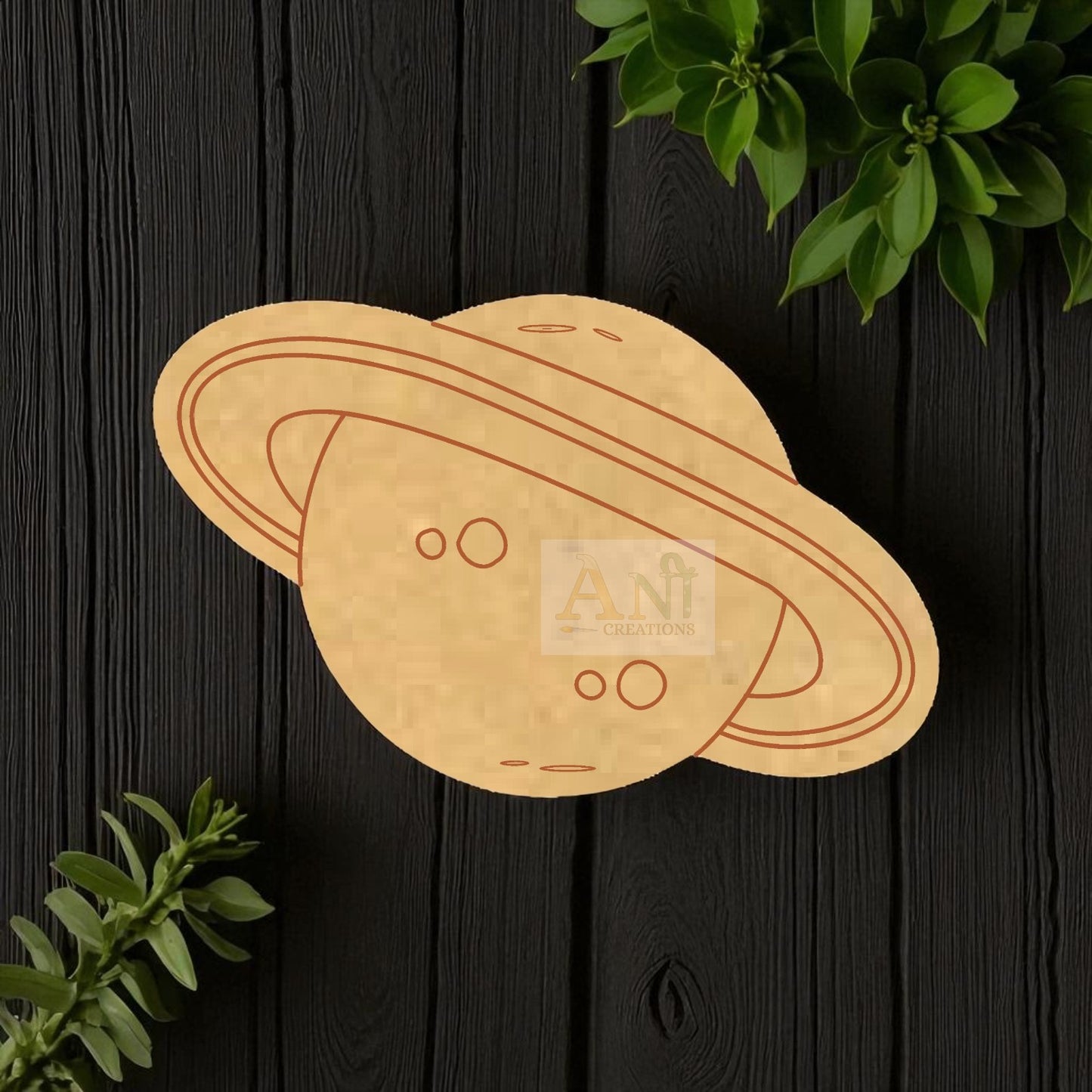 Space Planet 01 MDF Cutout