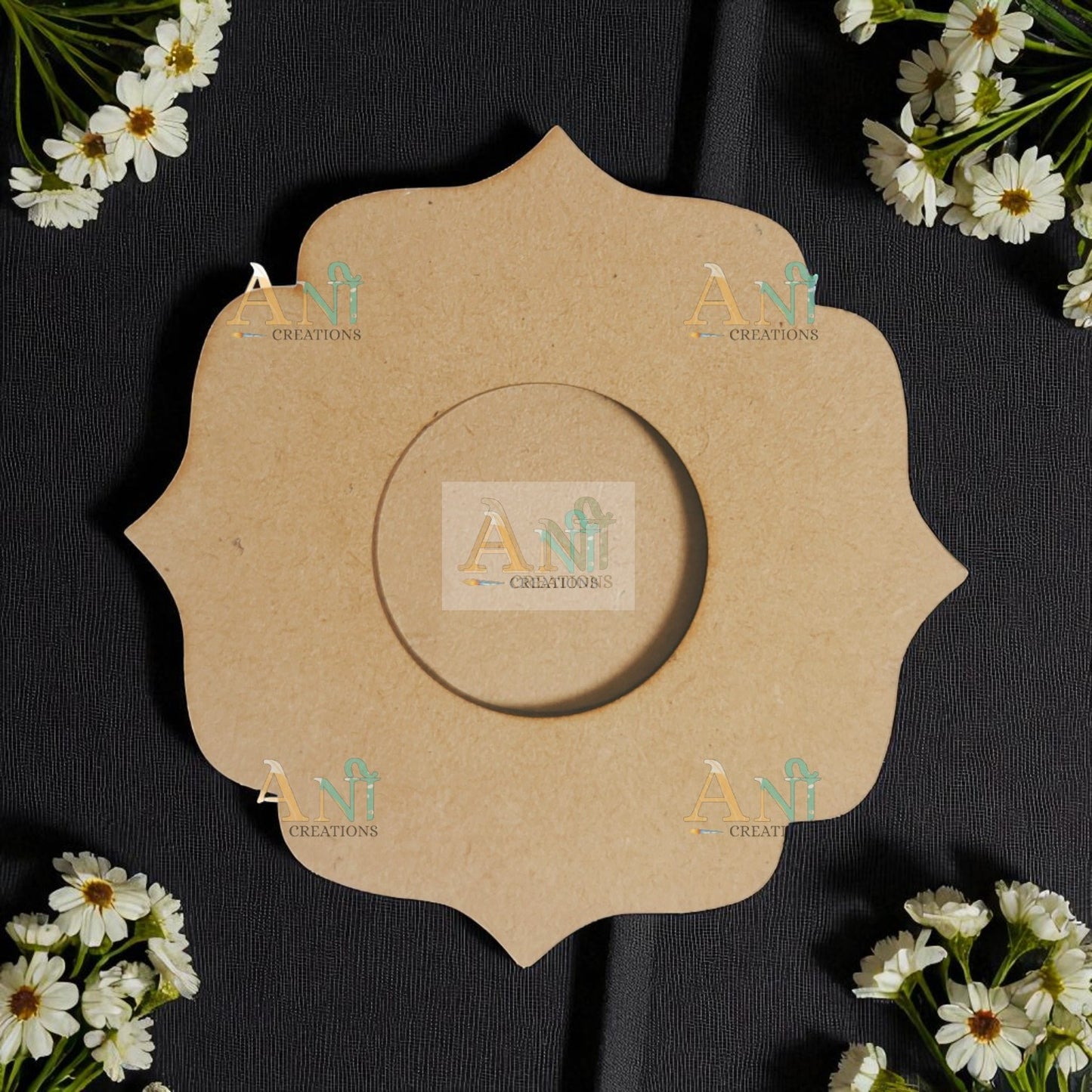 MDF Mandala  T-Light Holder