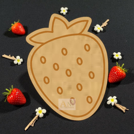 Strawberry 1 MDF Cutout