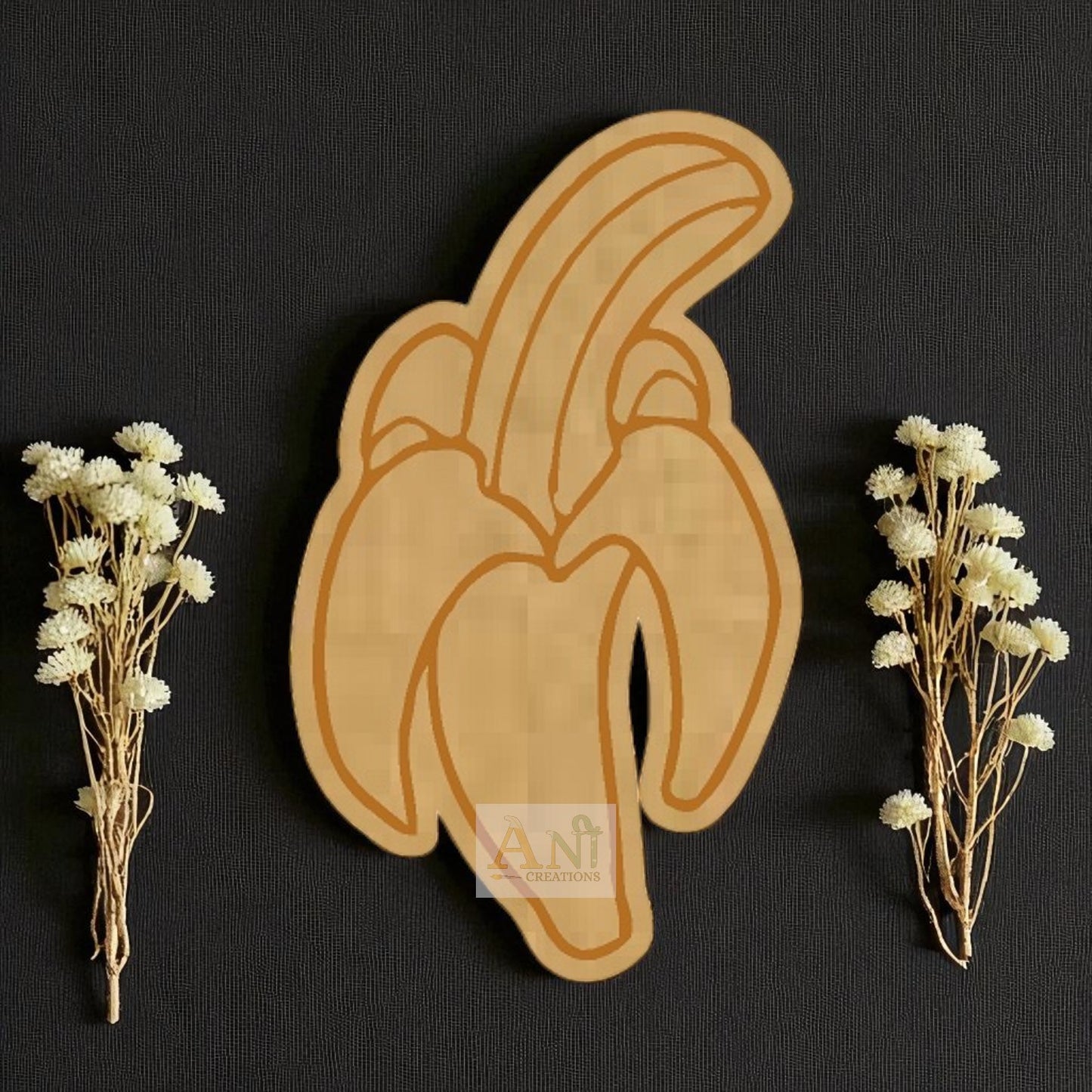 Banana 1 MDF cutout