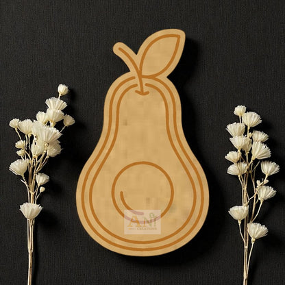 Pear 3 MDF Cutout