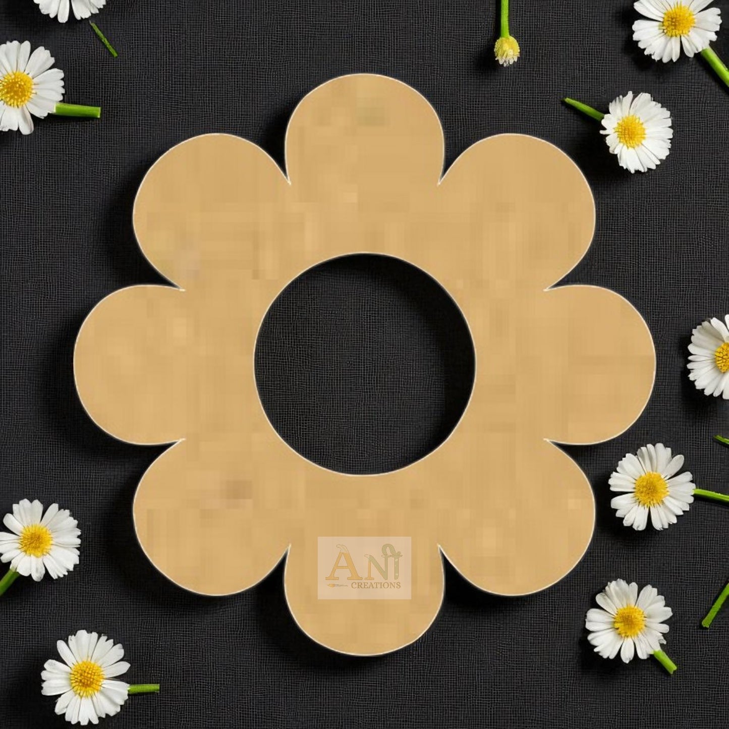 Flower 5 MDF Cutout