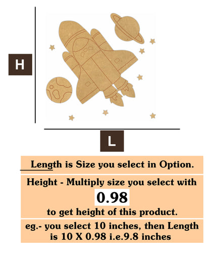 Space Shuttle MDF Cutout