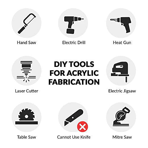 Rectangle Acrylic Sheet for DIY Project