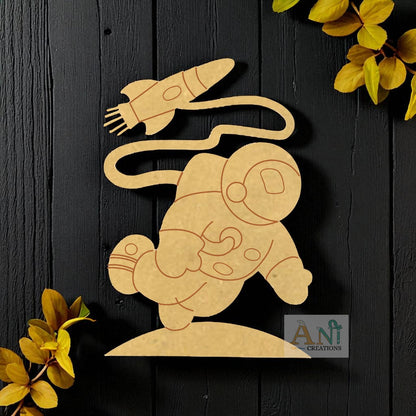 Astronaut 03 MDF Cutout