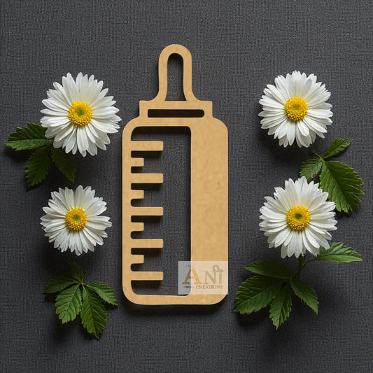 Baby Milk bottle 2 MDF Cutout