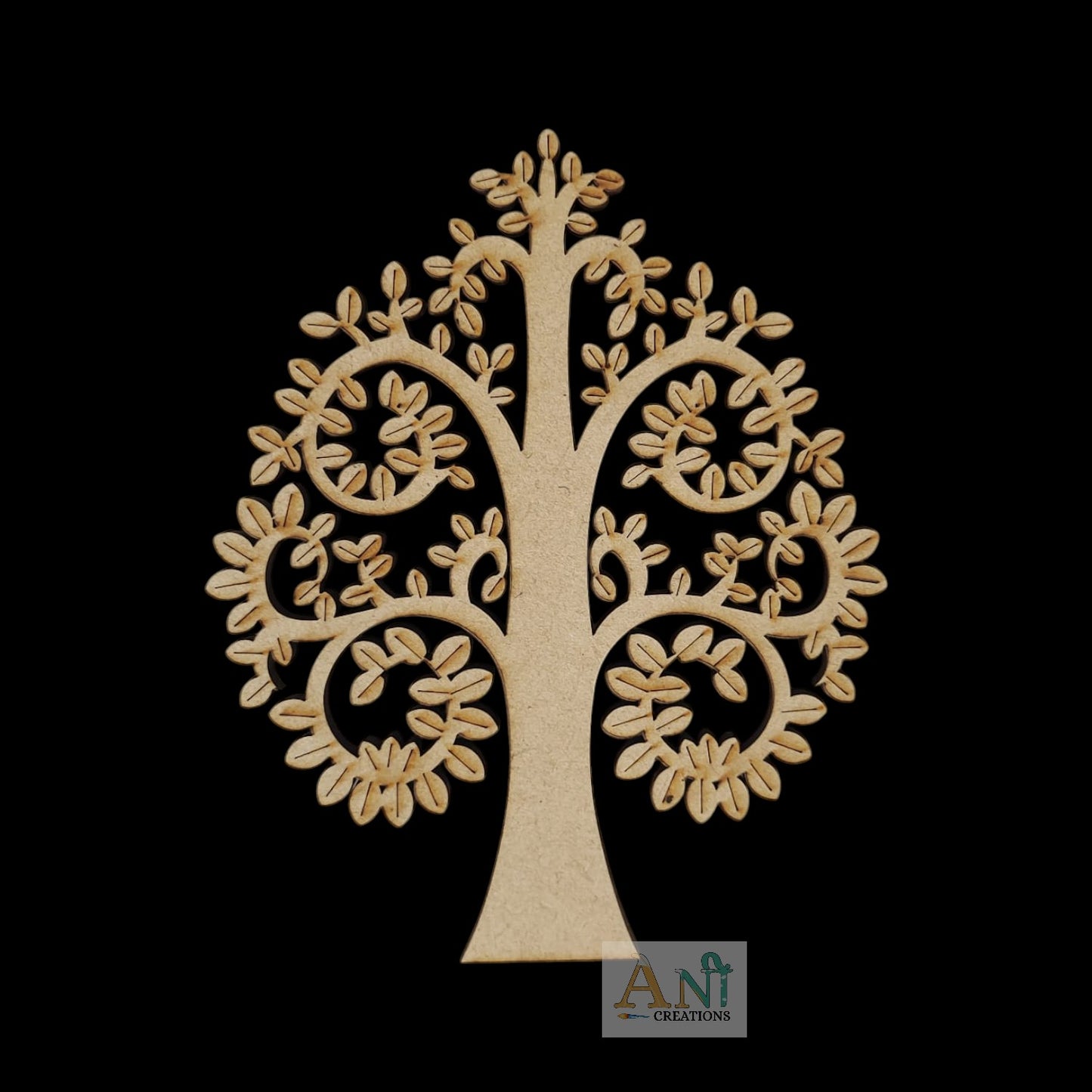 Tree Motif Pre Marked Cutout