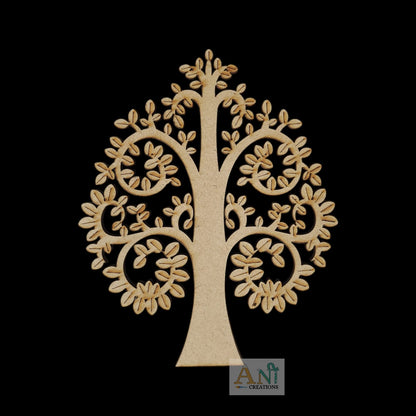 Tree Motif Pre Marked Cutout