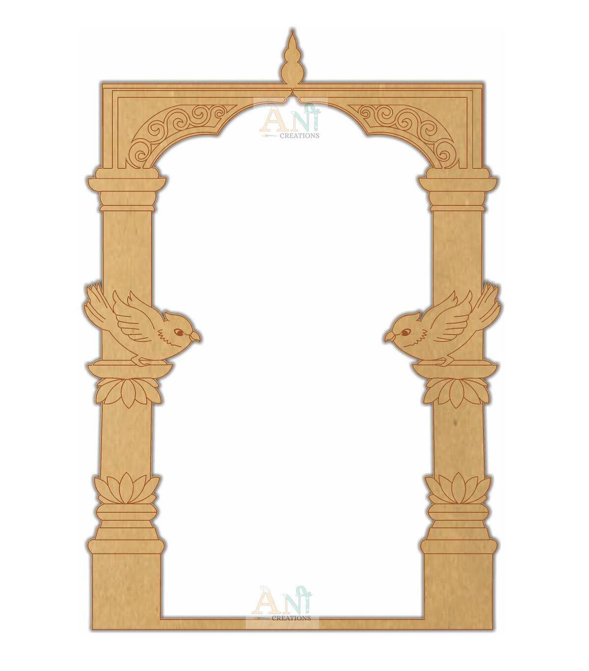 Mehrab Pre Marked MDF Design 6