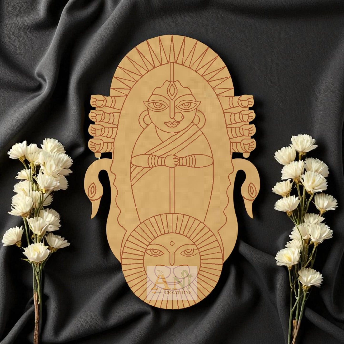 Durga mata ji 1 MDF Cutout