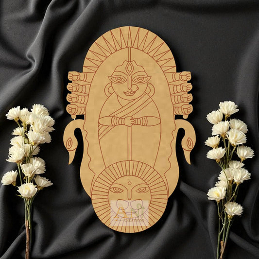 Durga mata ji 1 MDF Cutout