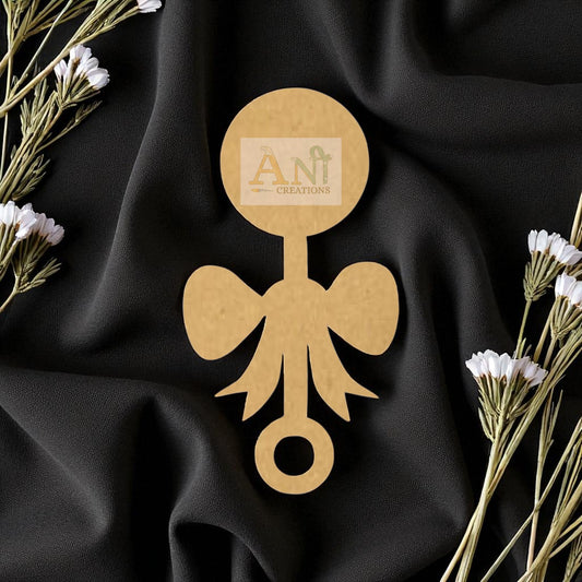 Baby Toy 4  MDF Cutout