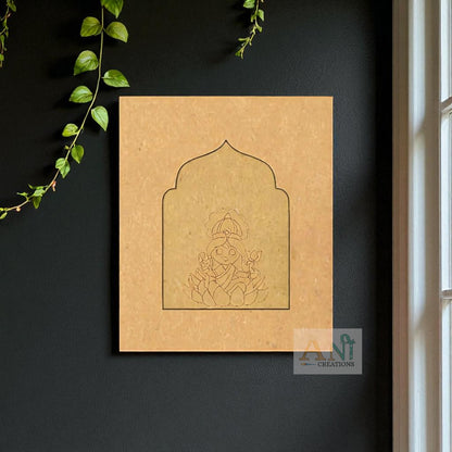 Jharokha premarked Laxmi MDF