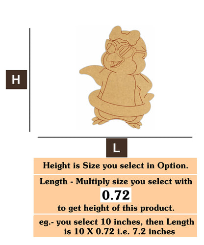 Penguins 8  MDF Cutout