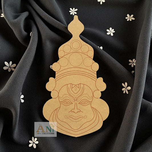 Kathakali MDF Cutout